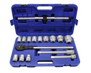 Набор инструментов 16пр. 3/4''6гр. (17,19,21,24,27,30,32,33,36,41,46,50), в кейсе RockForce##Rock FORCE RF-6161-5