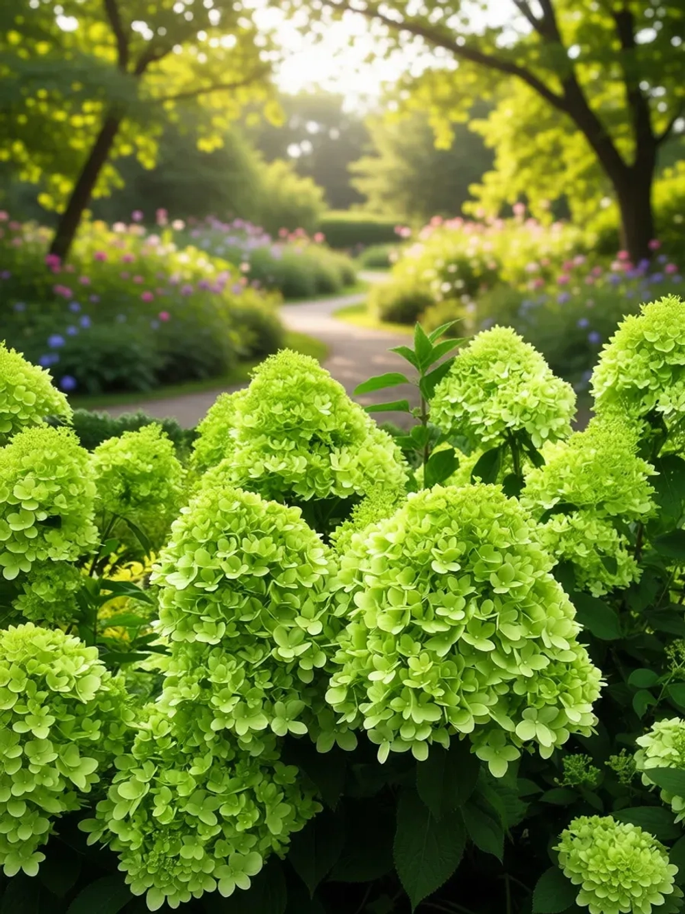 Лайм Лайт гортензия метельчатая