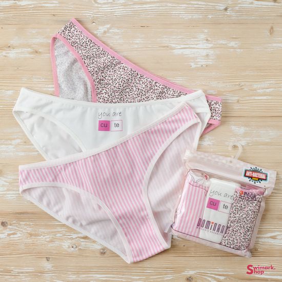 Трусики женские DOMINANT 35000-197, BIKINI, 3 шт. в уп.