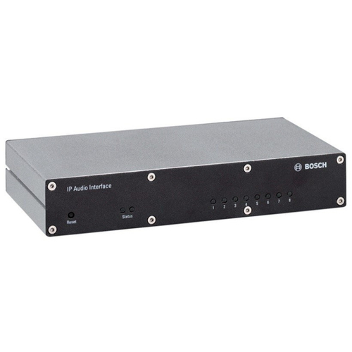 Аудиоинтерфейс BOSCH PRS-1AIP1, 2 входа, 2 выхода, компактный, черный (PRS-1AIP1)