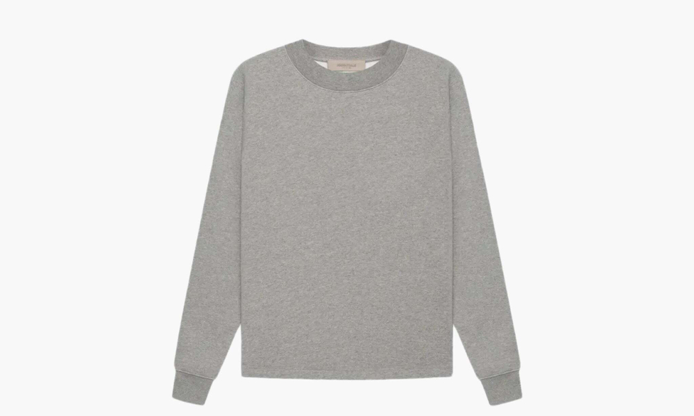 Fear of God Essentials Relaxed Crewneck SS22 "Dark Oatmeal"
