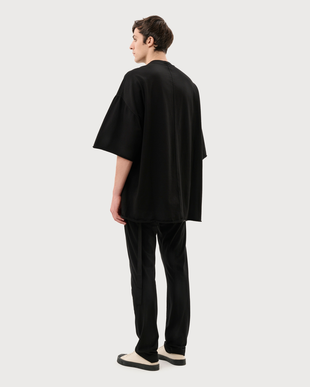 RICK OWENS DRKSHDW ФУТБОЛКА ЧЕРНАЯ LIDO TOMMY