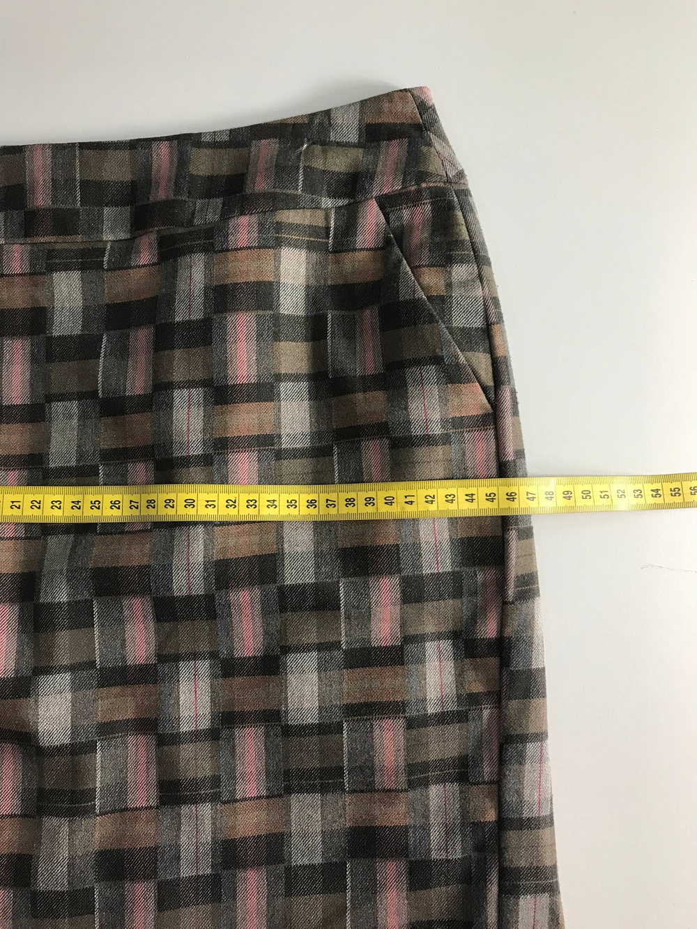 Юбка для осеннего настроения, визуально на 48 размер