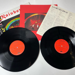 Винтажная виниловая пластинка LP Rainbow On Stage (Japan 1982) (Obi)