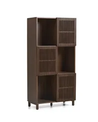 Стеллаж Beyla из ясеня с отделкой под орех