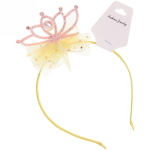 Ободок для волос детский «Little lady - Milana», микс 6 цветов, 10*45см