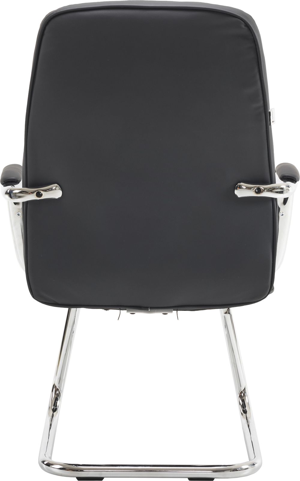 Кресло для посетителей Everprof Vesta CF Экокожа Черный