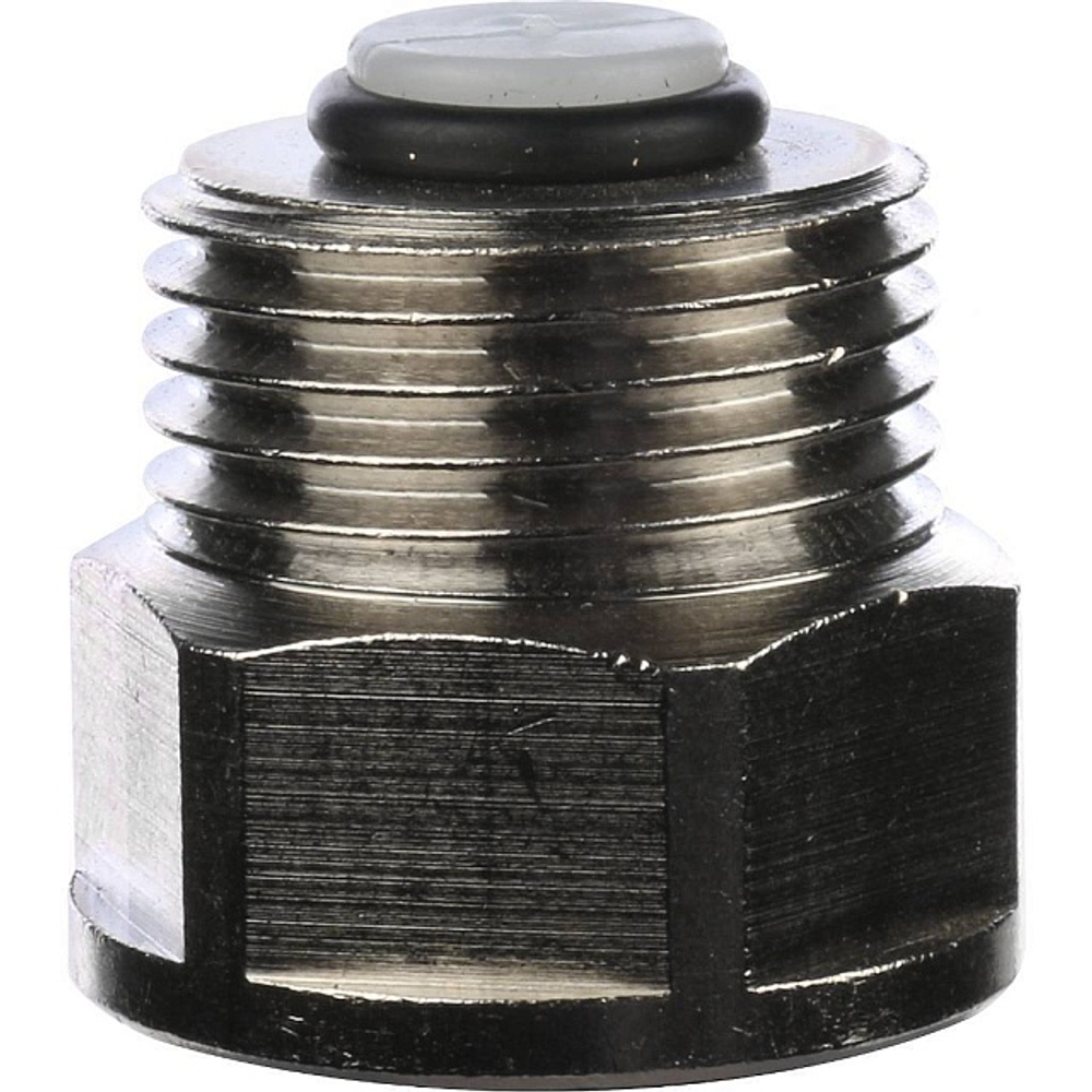 Клапан обратный для воздухоотводчиков STOUT - 1/2" (НР/ВР, цвет хромированный)