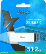 USB Flash-накопитель Netac U185 White (NT03U185N-512G-30WH)