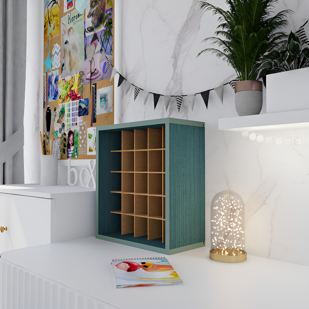 D-Box Органайзер для маркеров 5х5, Увадрев U9710 Рейн Изумруд + Муссон