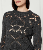 Шерстяной свитер Weekend MaxMara - графитовый(253660726)