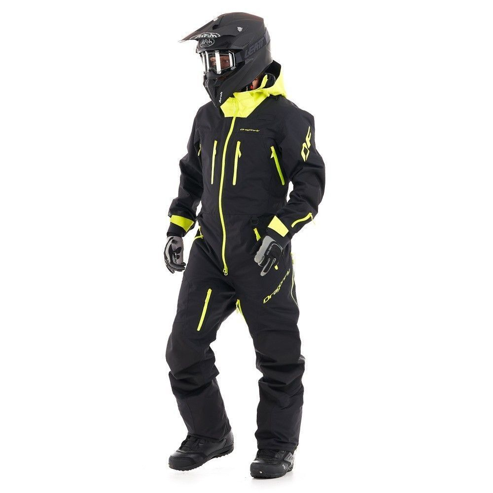 Комбинезон Dragonfly SuperLight 3L MAN Black-Yellow Fluo
