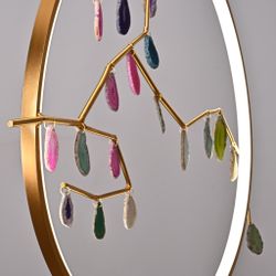 Подвесной светильник AGATE 10 multicolour D60