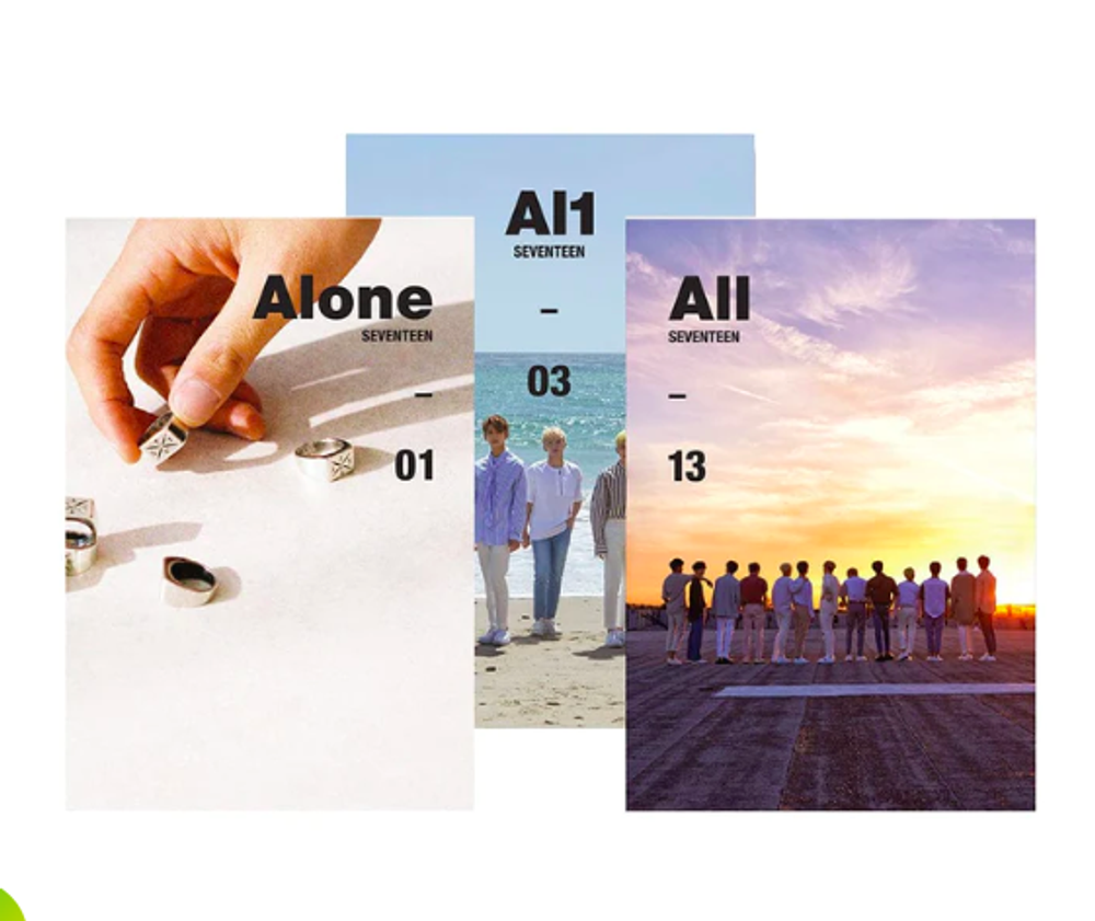 Альбом SEVENTEEN - AL1 4th Mini Album [Re-Released]