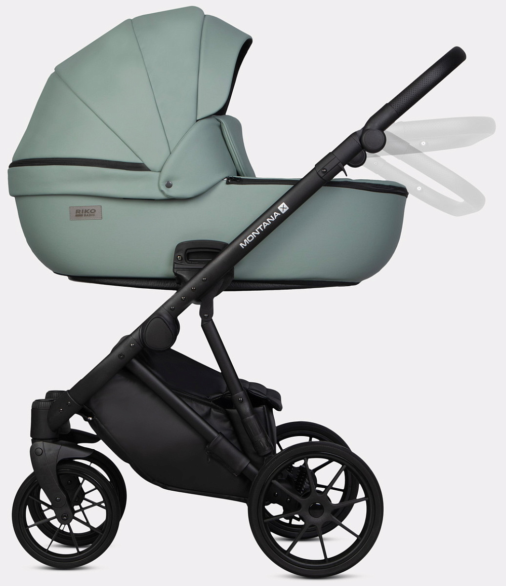 Детская коляска Riko Basic Montana X Ecco 2 в 1 21 Green (зеленый)