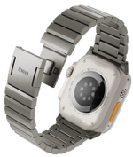 Сменный ремешок Uniq для Apple Watch 44/45/46/49мм Strova MAG Strap Link Steel, Silver (49MM-STRVMSIL)