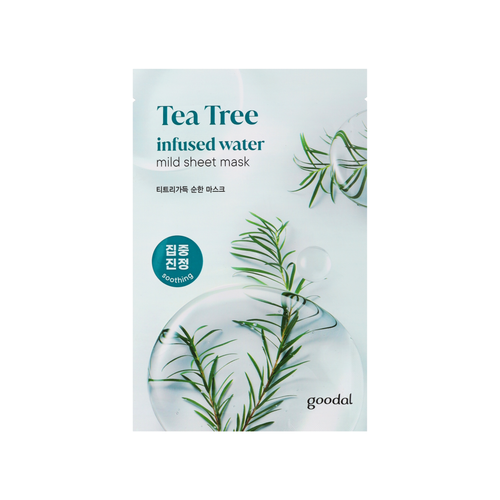 Goodal Tea Tree Infused Water Mild Sheet Mask 1шт