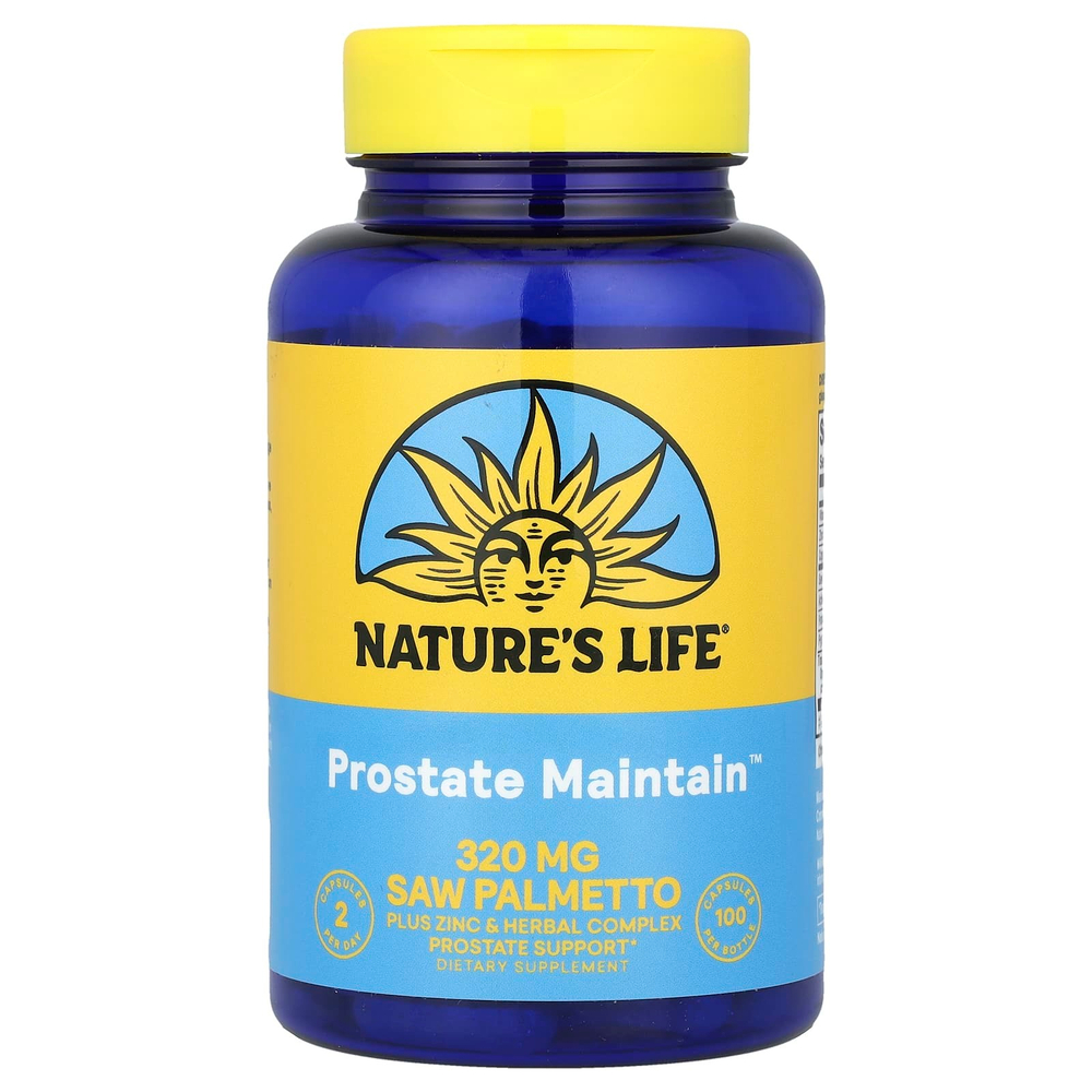 Nature's Life, Prostate Maintain ™, 100 капсул