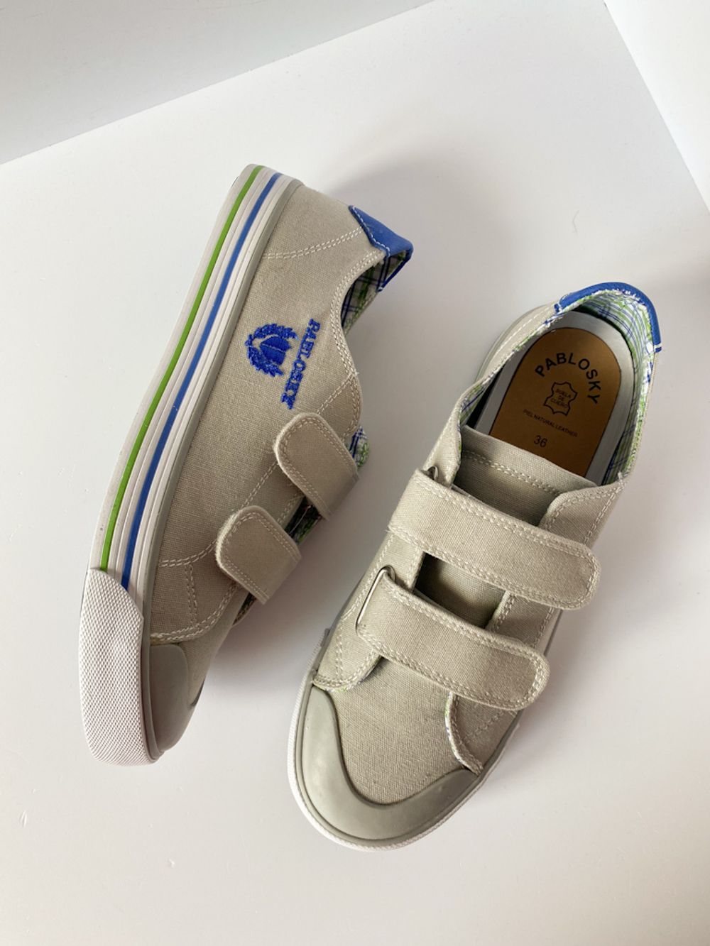 Новые текстильные кеды Pablosky, 36