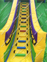 Коммерческий надувной батут "Дракончики"14*10*7,5 м