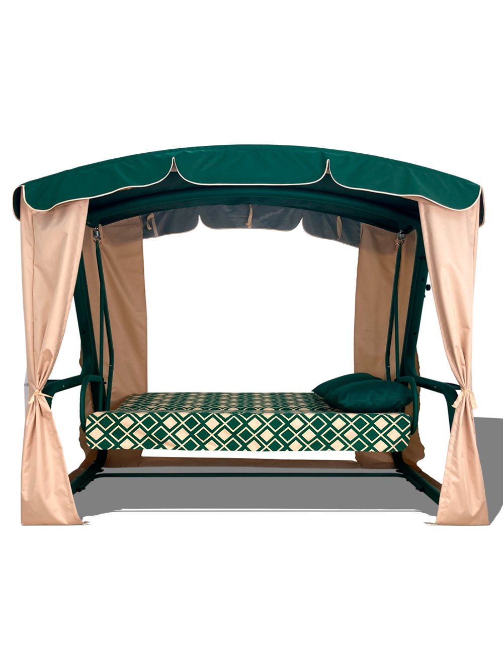 Садовые Качели Геометрия зеленый