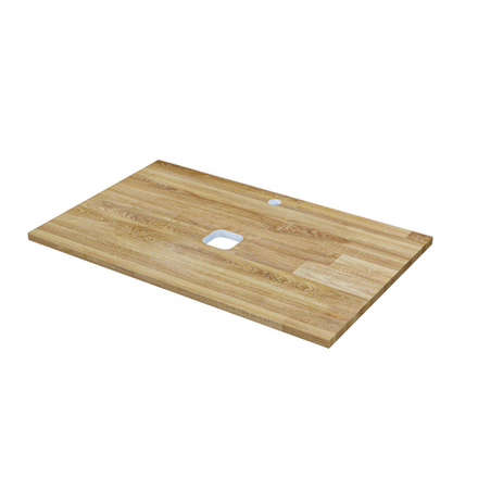 Столешница IDDIS Optima Home, натуральный дуб, срощенный, 80 см, золотистый, OPH80N0i89