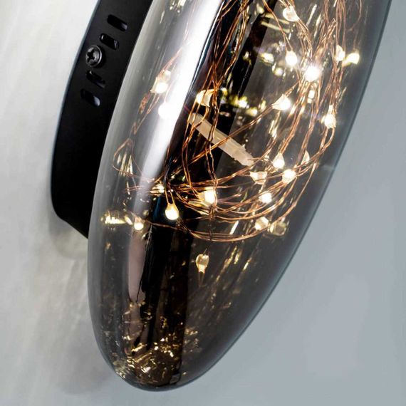 Настенный светодиодный светильник Modelux Modestyle MS.6512.220 BK