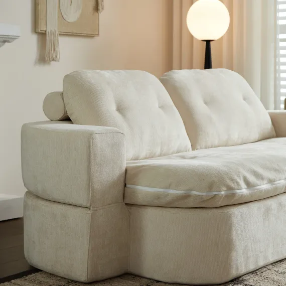 Диван CLAUDE, жемчужный