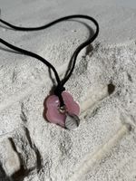 Подвеска цветочек в розовом цвете