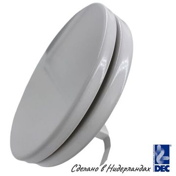 Диффузор приточный стальной белый с защитным порошковым покрытием DEC DVSR 200 мм (сделано в Нидерландах)