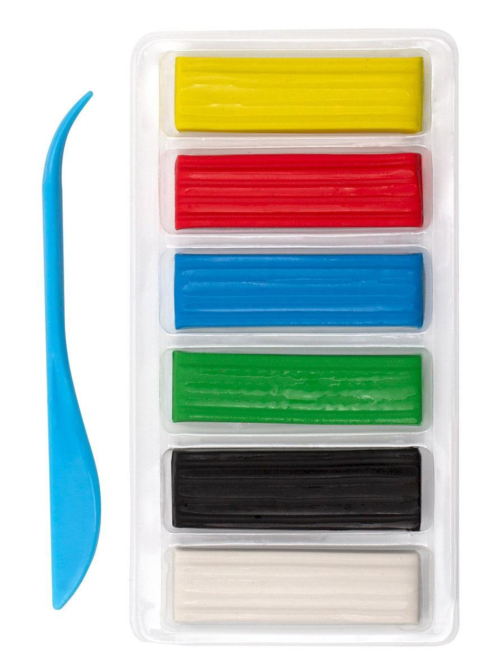 Пластилин "Анимэ" 6 цветов, со стеком, 120 грамм (ПандаРог)