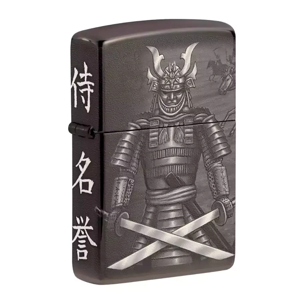 Зажигалка Zippo 49292 Knight Fight Design, High Polish Black