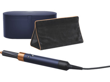 Стайлер Dyson Airwrap Complete, синий, для разных типов волос + дорожный чехол