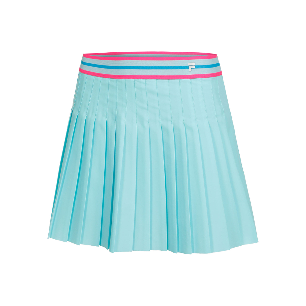 Женская теннисная юбка Fila Finja Skirt Women - Turquoise, Multicoloured