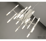 Pendant design lamp  THE LIGHT by Alma 24 lampshades (White)