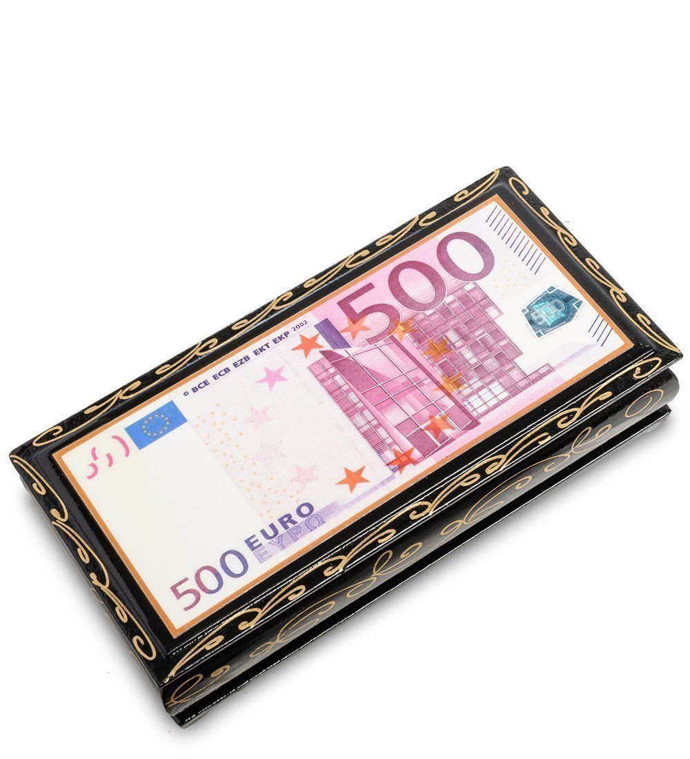 Народные промыслы ШК-11/ 5-R Шкатулка-купюрница в технике декупаж (8х17х4)