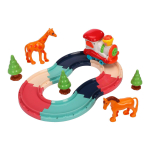 Железная дорога на бат. со светом, звуком и дымом, коробка 1388-01