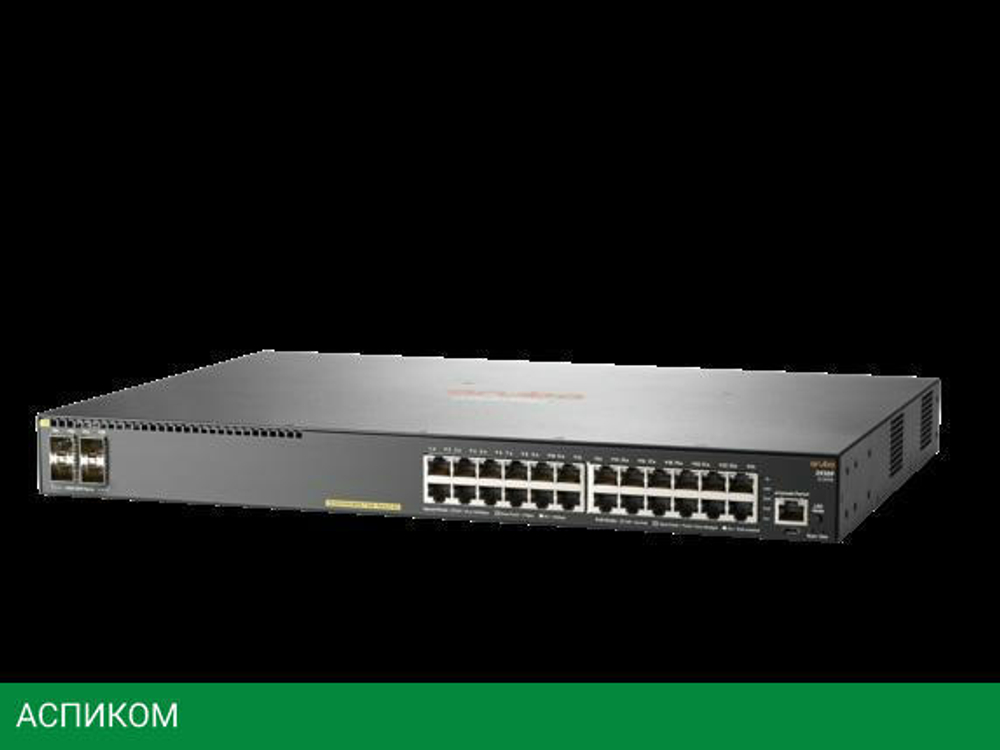 Коммутатор HP Aruba 2930F 24G PoE+ 4SFP Swch OK (JL261A)