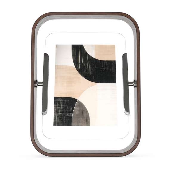 Фоторамка двусторонняя bellwood, 16х22 см, состаренный орех