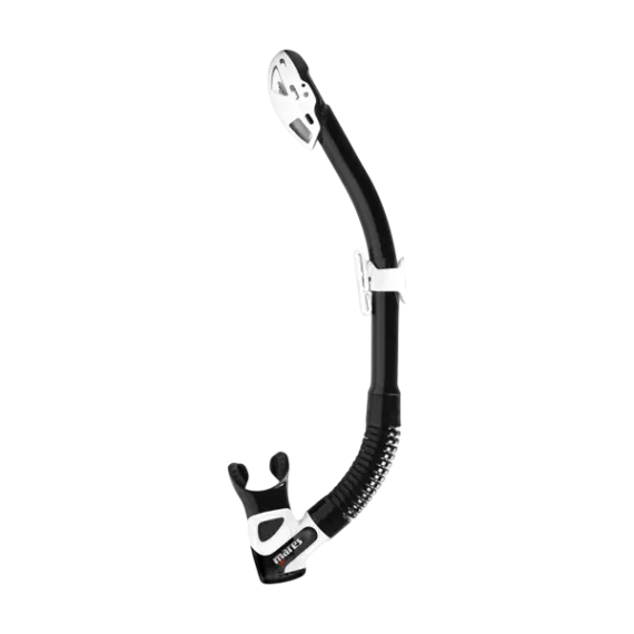 Трубка для плавания Mares Rebel Dry белый/черный