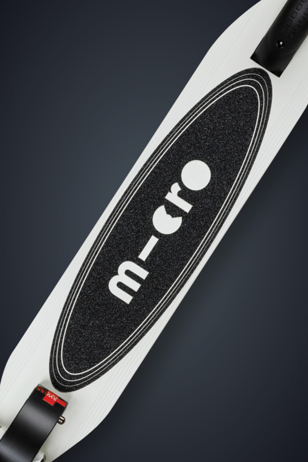 Самокат Micro Sprite Glow (светится в темноте) LED, белый