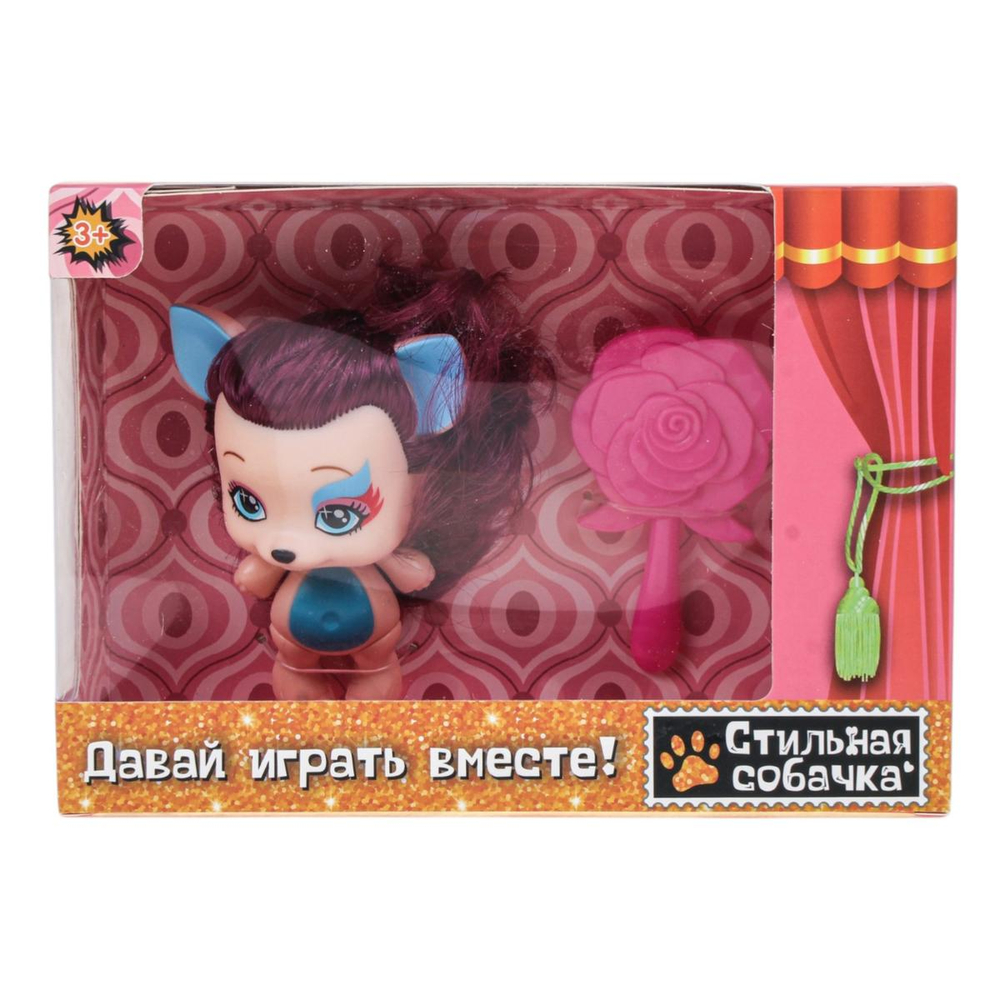 Игрушка "Собачка", с расческой, в ассортименте, ТМ FUNKY TOYS, 84933