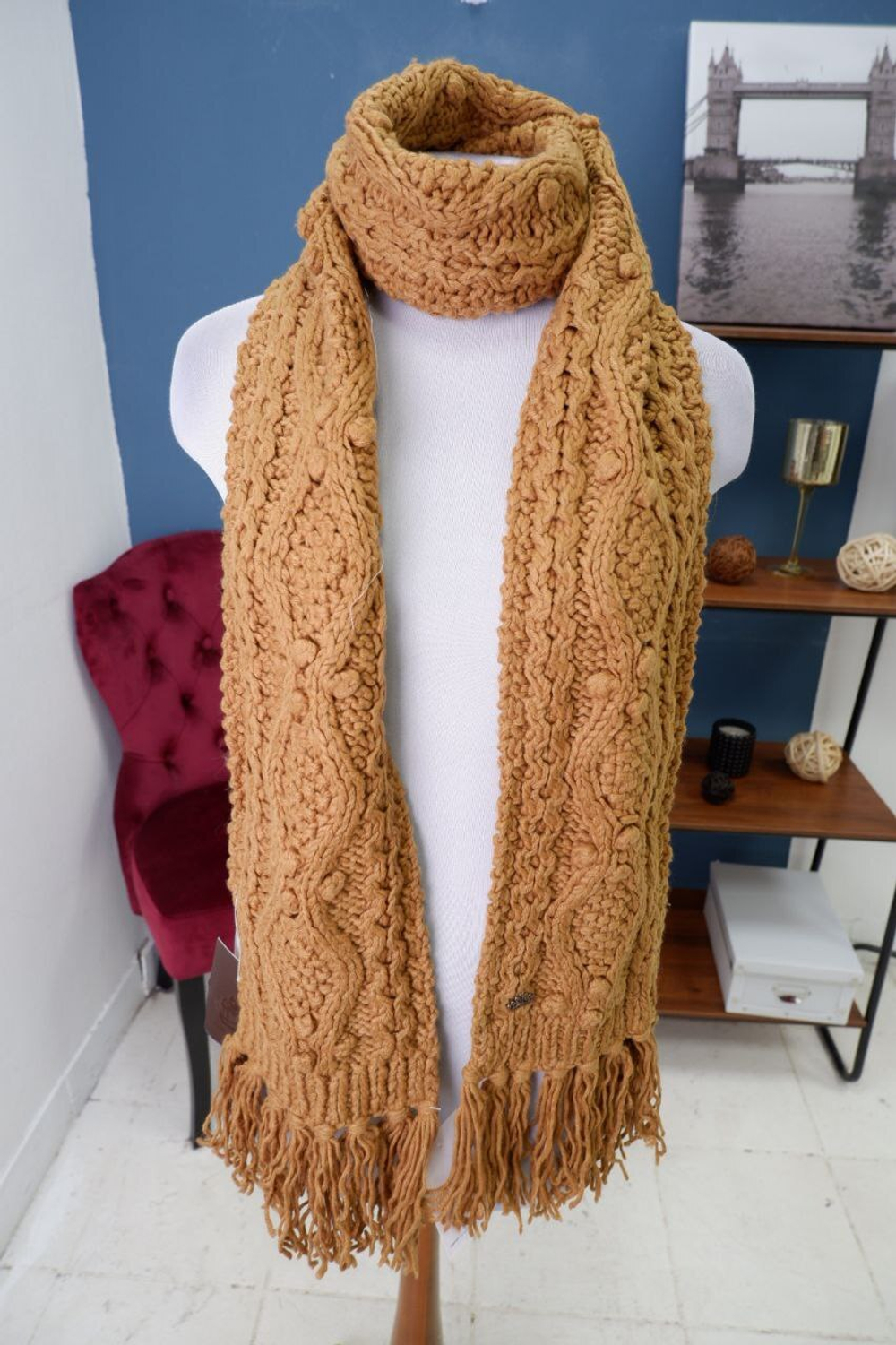 Шарф Fornarina однотонный, новый