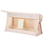 Косметичка с сеткой Д270 Ш80 В160, бежевый