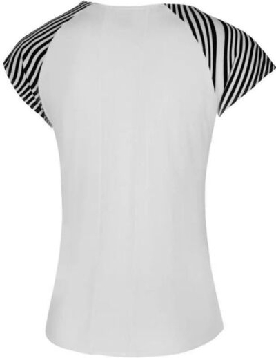 Женская теннисная футболка Mizuno Printed Tee - white