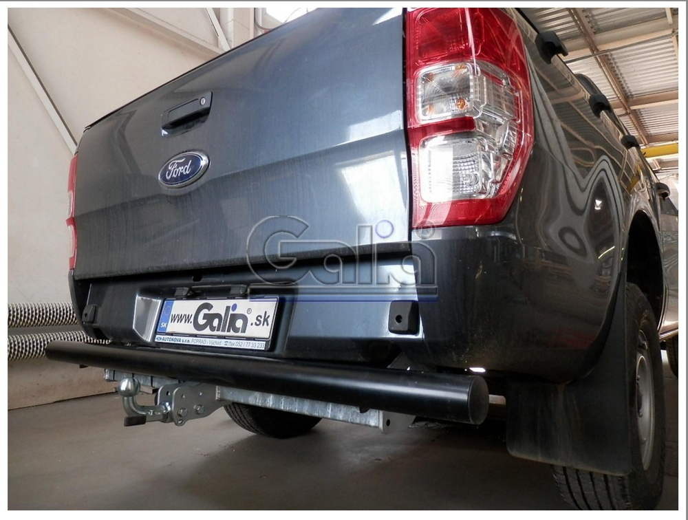 Фаркоп оцинкованный Galia F126C для Ford Ranger 2012-, Mazda BT50 2012-(паспорт и сертификат в комплекте)(без электрики)