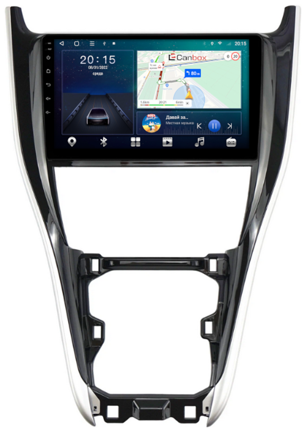 Магнитола для Toyota Harrier XU60 2017-2020 - Canbox 10-1227 Android 10, 8-ядер, SIM-слот