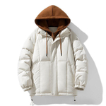 Куртка-пуховик в стиле оверсайз