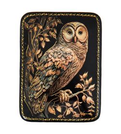 ШК-19/56-D Шкатулка в технике декупаж «Сова» (8х6х3,5)