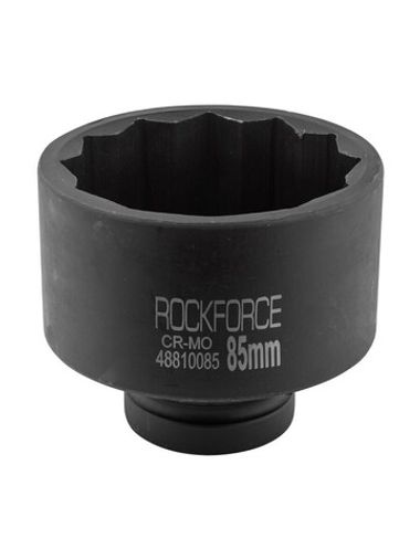 Головка ударная глубокая 85мм 12гр. 1'' RockForce##Rock FORCE RF-48810085